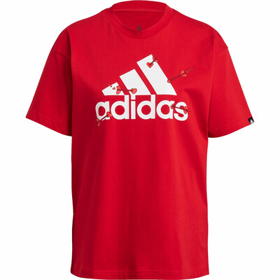Adidas Damen Valentine Graphic T-Shirt – Genderneutral