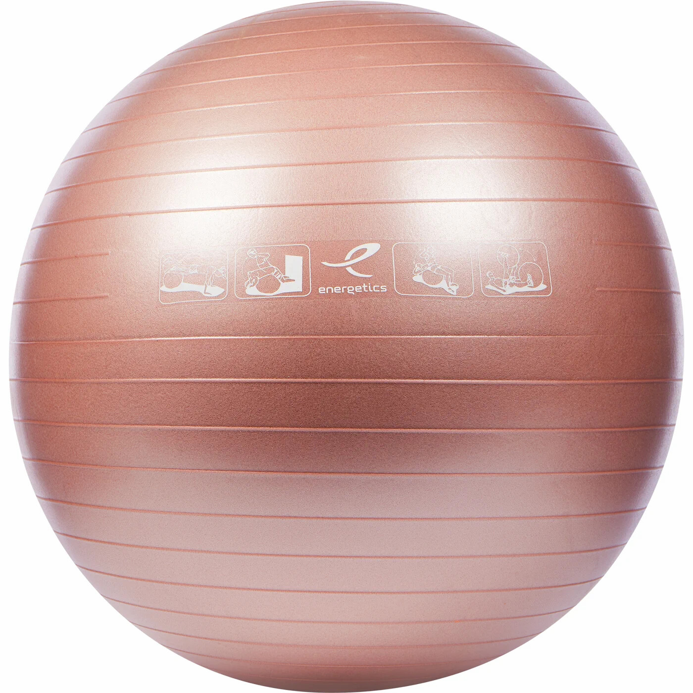 ENERGETICS Gymnastik Ball / Physioball, Farbe/ Größe: 336 Rose = 55 cm