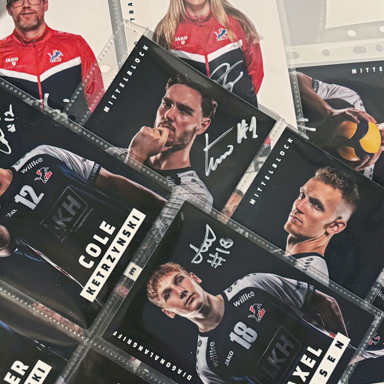 SVG Autogrammkarten-Set Saison 2024/2025