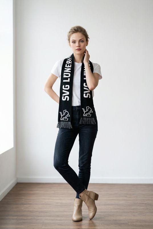 SVG Fan-Schal "Black &amp; White"