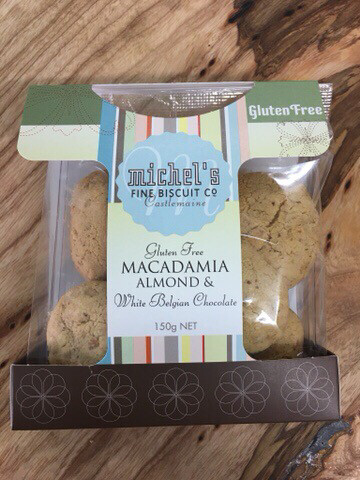 G.F. Macadamia, Almond &amp; White Belgian Chocolate