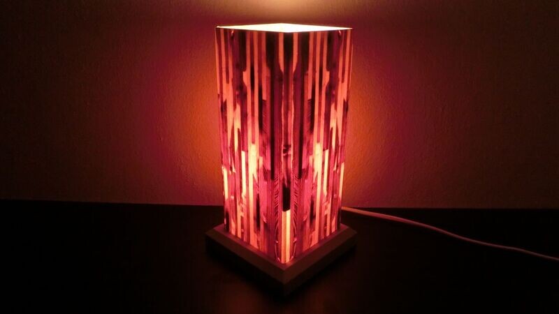 Zirben - Romantik - Lampe Nr. 697, rechteckig Zirben - Romantik - Lampe Nr. 697, rechteckig