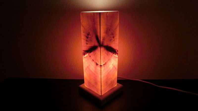 Zirben-Romantik-Lampe Nr. 1133, rechteckig Zirben-Romantik-Lampe Nr. 1133, rechteckig