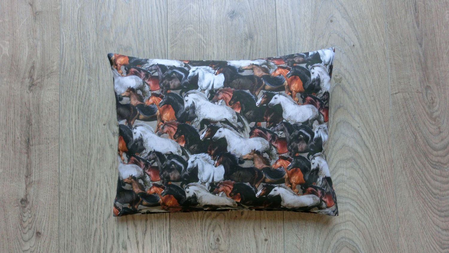 Zirbenkissen Pferde