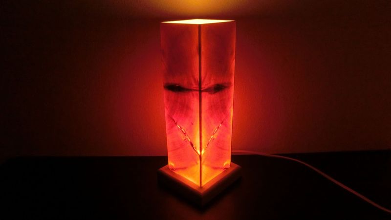 Zirben - Romantik - Lampe Nr. 1321 rechteckig Zirben - Romantik - Lampe Nr. 1321 rechteckig