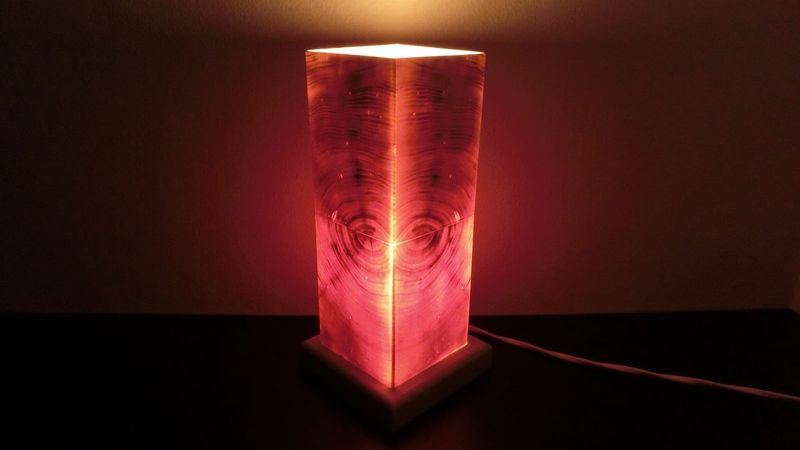 Zirben - Romantik - Lampe Nr. 995 rechteckig Zirben - Romantik - Lampe Nr. 995 rechteckig