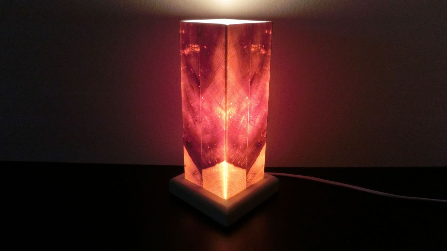 Zirben - Romantik - Lampe Nr. 1271, rechteckig, Zirben - Romantik - Lampe Nr. 1271, rechteckig,