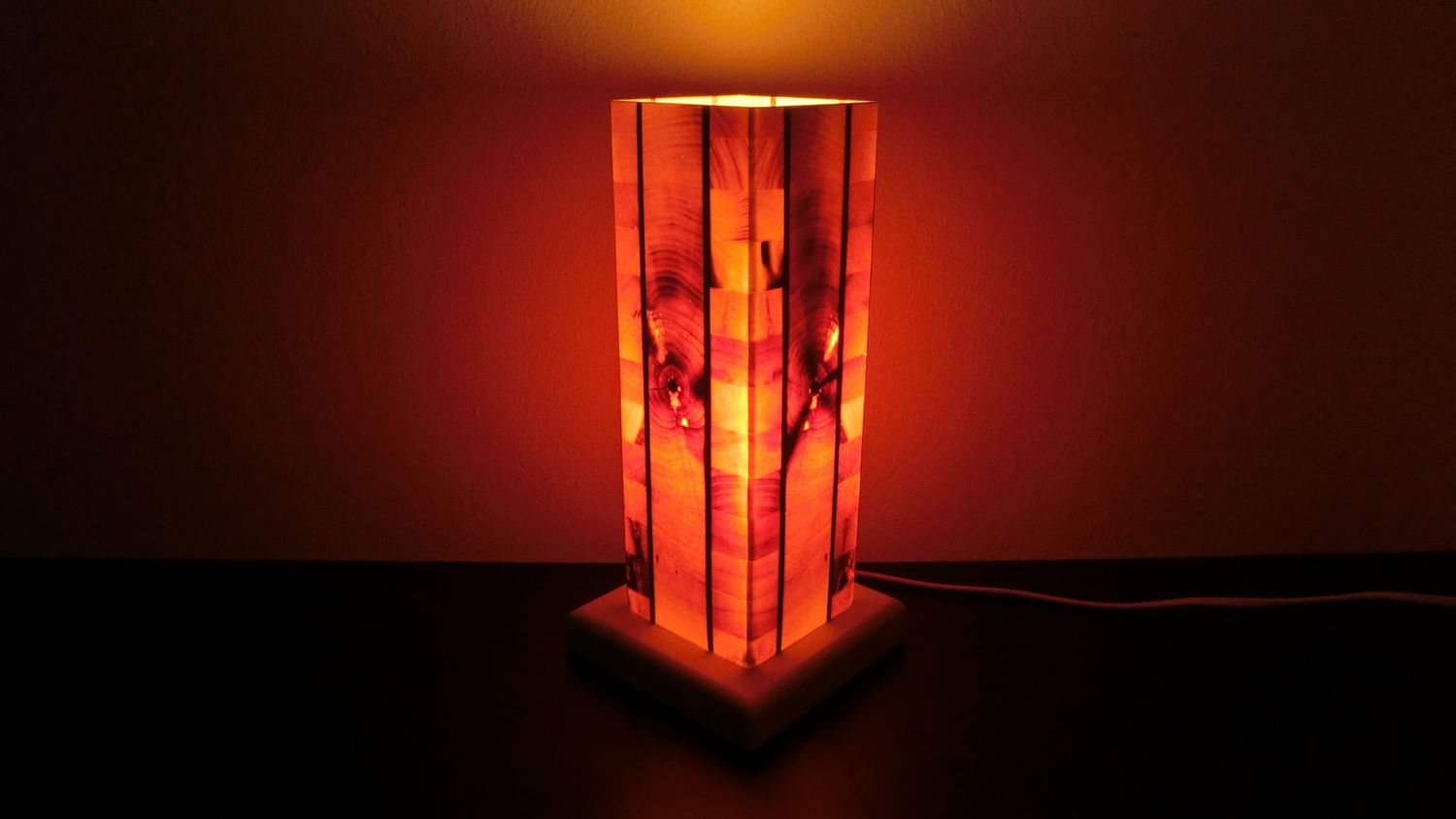 Zirben - Romantik - Lampe Nr. 1415 rechteckig Zirben - Romantik - Lampe Nr. 1415 rechteckig