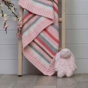 Ziggle Striped Baby Blanket