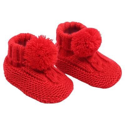 Soft Touch Baby Booties (AB012R)