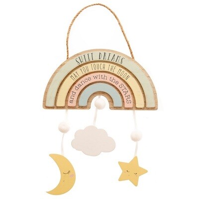 Petit Cheri Sweet Dreams Rainbow Plaque (CG1864)