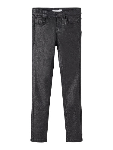 name it Name It Black Glitter Trousers K