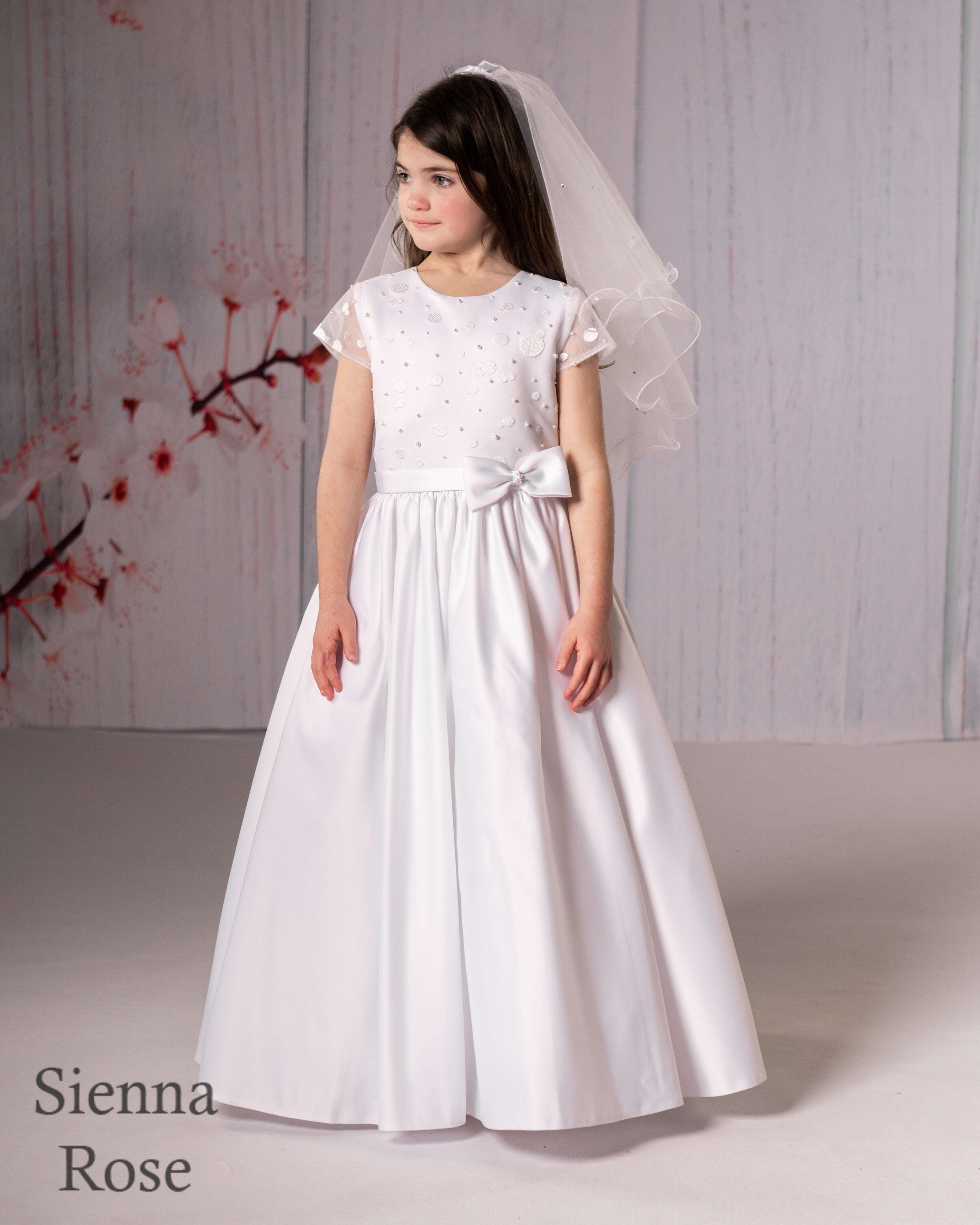  Sweetie Pie Sienna Rose Communion Dress (SR714)