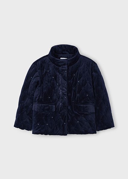 Mayoral Girls Velvet Jacket (4488)