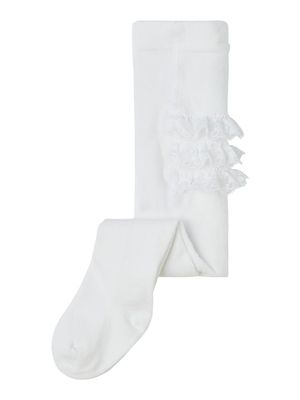 Name It Baby Girls White Tights (13193142)
