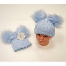  My Little Chick Double Pom Hat (0503-03325-MD)