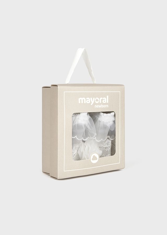 Mayoral Baby Girls Sock &amp; Hairband Set (9869)