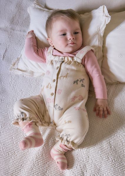 Mayoral Baby Girls Dungaree Set (2606)