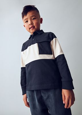 Mayoral Boys L/S Polo Shirt (4121)