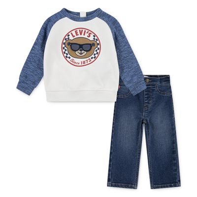 Levis Boys 2 Pce Set (6EN740)