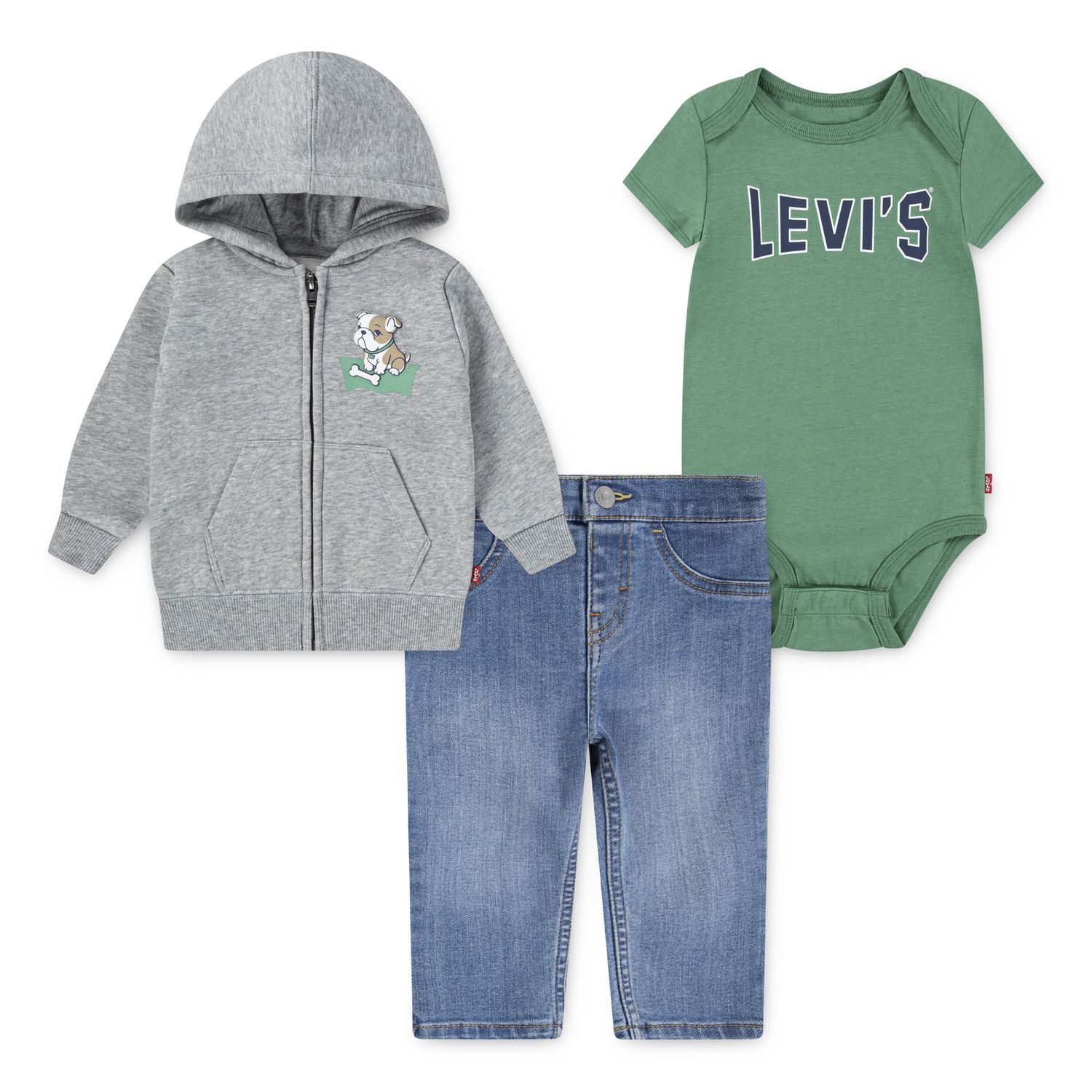 Levis Boys 3 Pce Set (6EN867)