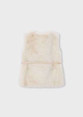Mayoral Girls Fur Gilet (4315)