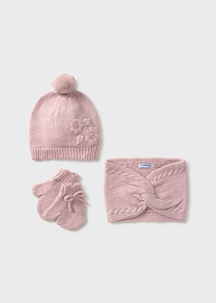 Mayoral girls Hat-Scarf Set (10019)