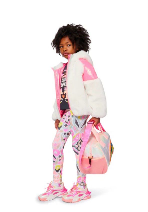 Billieblush Faux Fur Jacket (U21563)