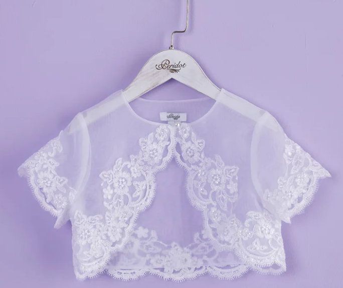 Peridot Anna Communion Bolero (P176)