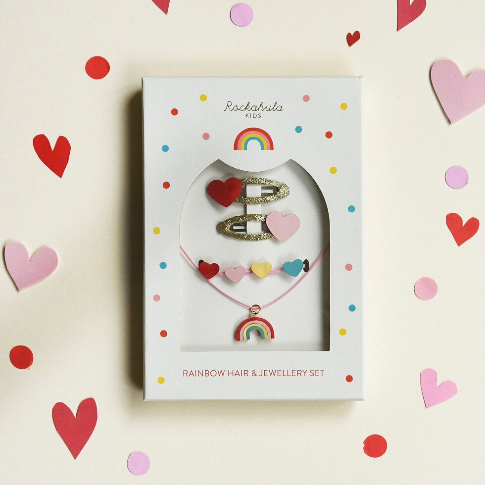 Rockahula Vintage Rainbow Hair &amp; Jewellery Set (Y207P)