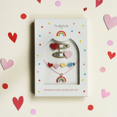 Rockahula Vintage Rainbow Hair &amp; Jewellery Set (Y207P)