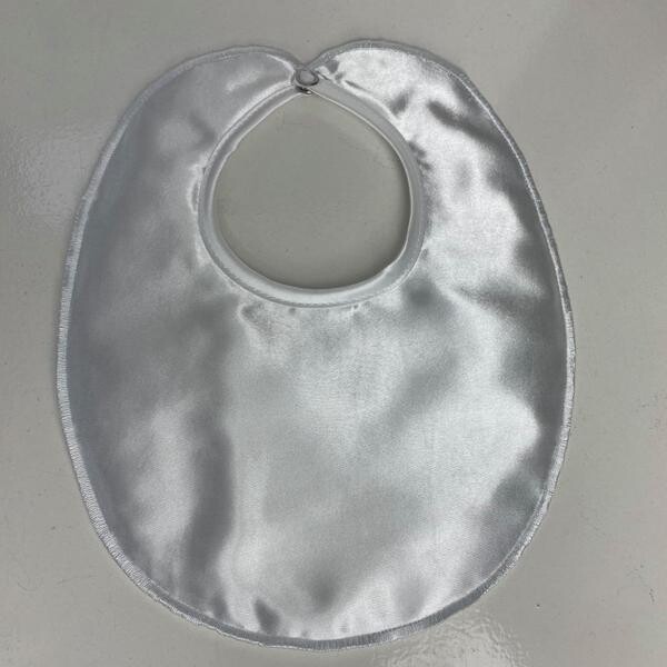 Soft Touch Christening Bib (P5173)