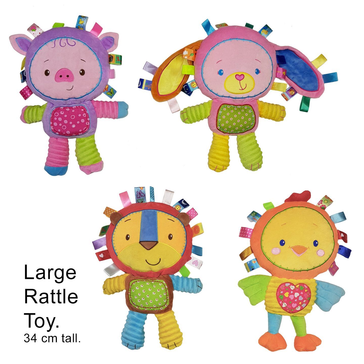  Baby Rattle Taggie Toy (BB40)