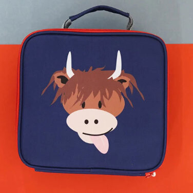 Blade &amp; Rose Highland Cow Lunchbox