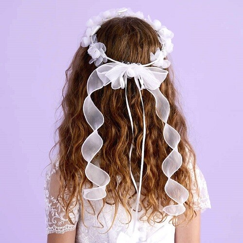 Peridot Communion Head Garland (P105) Paula
