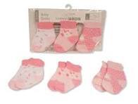 Nursery Time 3 Pack Baby Socks (2225)