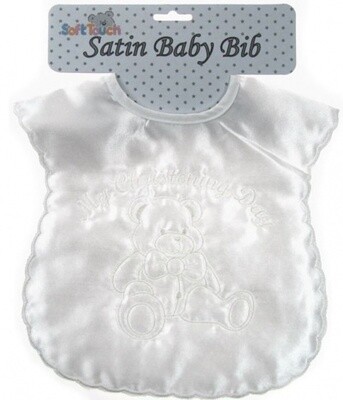 Soft Touch Christening Bib (P5176 My Christening Day)