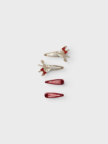  Name It Girls Reindeer Clips