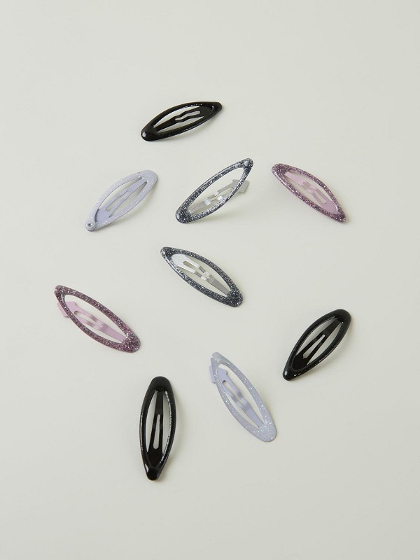 name it Name It Girls Glitter Hairclips