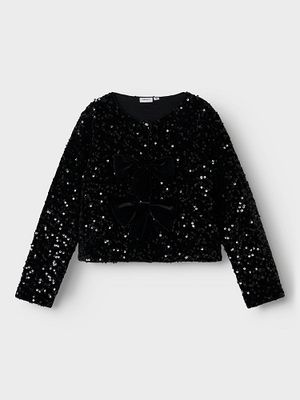 Name It Girls Sequin Cardigan (13238601)