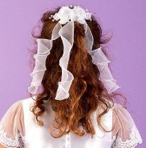  Peridot Communion Patsy Hair Comb (P336)