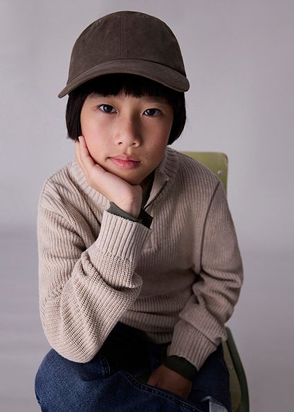 Mayoral Boys 1/4 Zip Knit (7304)