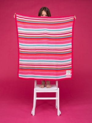 Cosatto Baby Girls Stripe Blanket