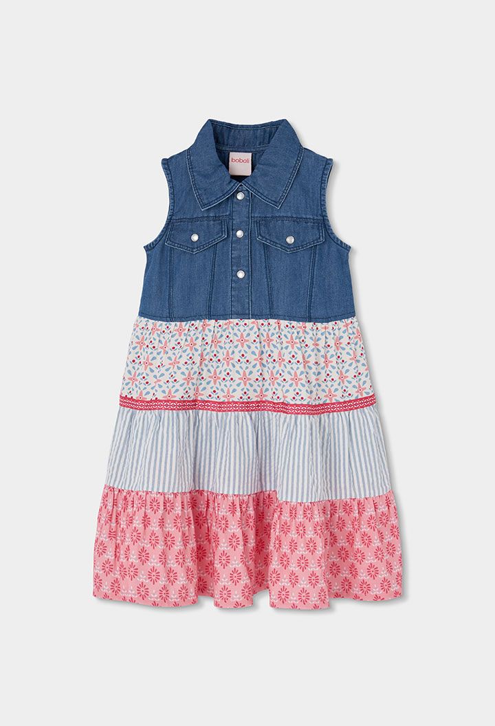 Boboli Girls Denim Dress (303130)