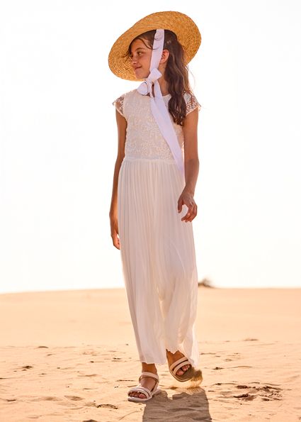 Mayoral Pleated Jumpsuit (6871)