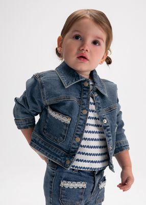 Mayoral Girls Denim Jacket (1490)