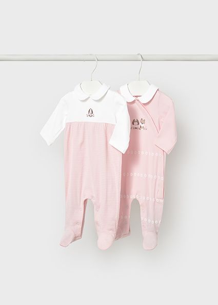  Mayoral Baby Girls Babygrow