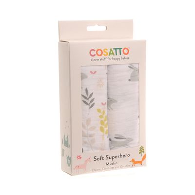 Cosatto Muslin Twin Pack