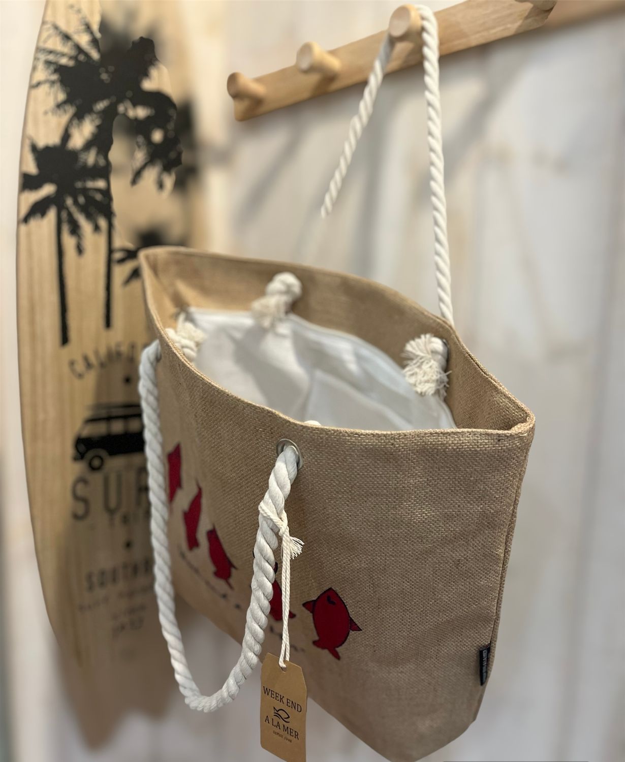 Weekend A La Mer Beach Bag