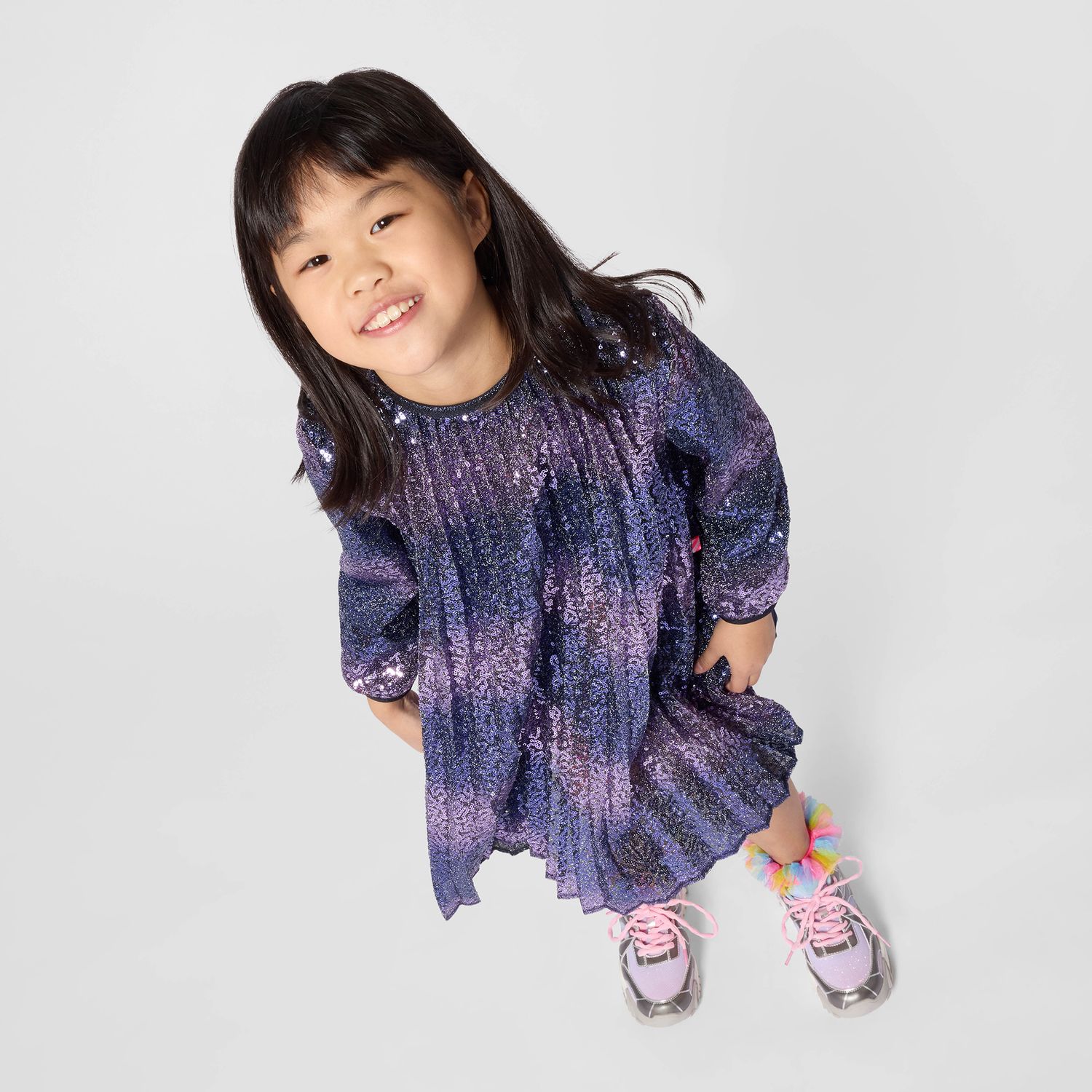 Billieblush Pleated Dress (U22341)